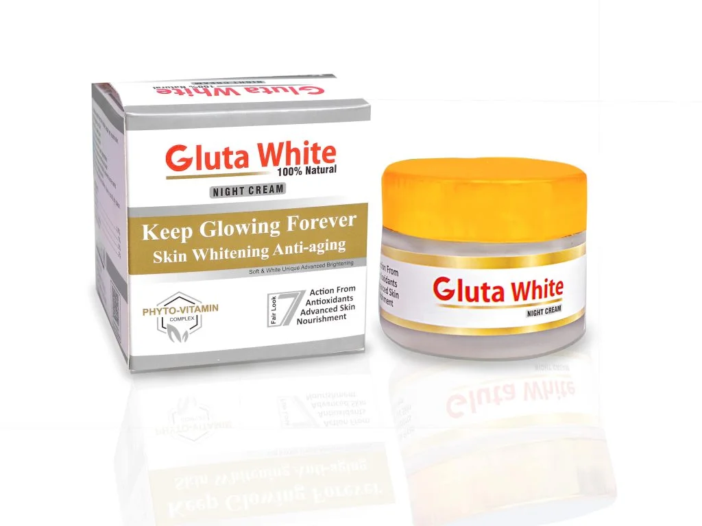 Gluta White Beauty Cream face hands and feet-min