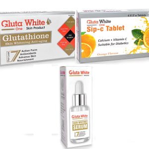 Gluta White Package with Gluta White Serum