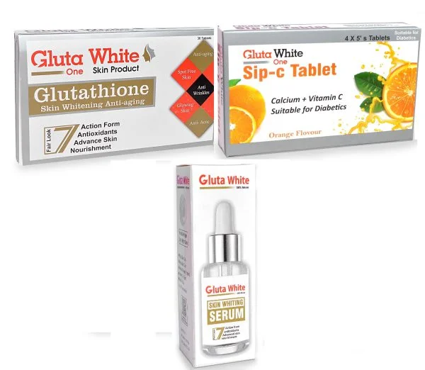 Gluta White Package with Gluta White Serum