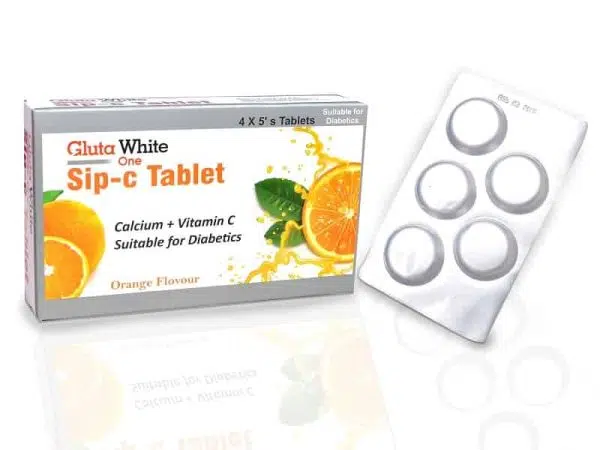 vitamin c sip c tablets gluta white