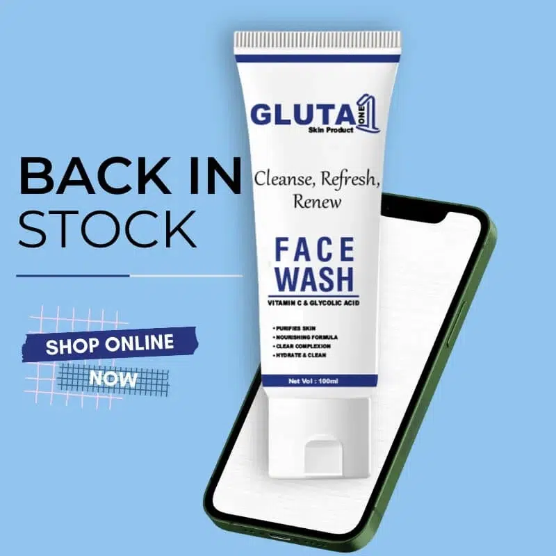 Gluta One Facewash New Pack