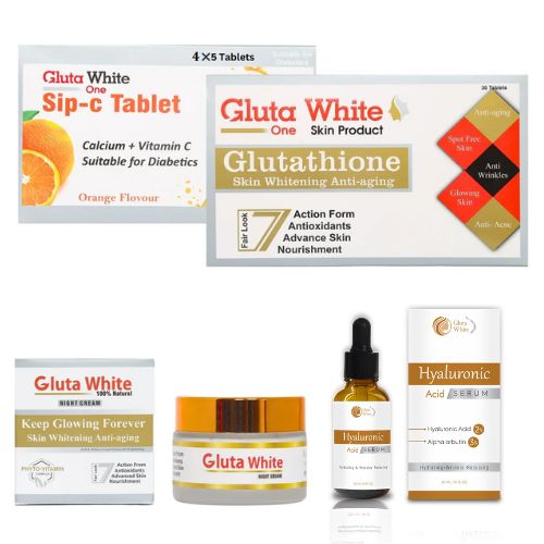Gluta White 01 Month Deal Gluta White Hyaluronic Serum