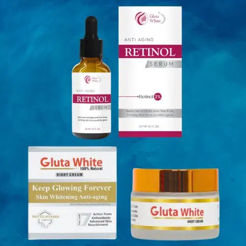 Anti Aging Retinol Serum with Night Cream