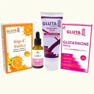 Glutaone Supplements with Serum and Night Cream