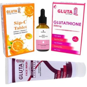 Glutathione Supplements with Serum Facewash for Oily Skin