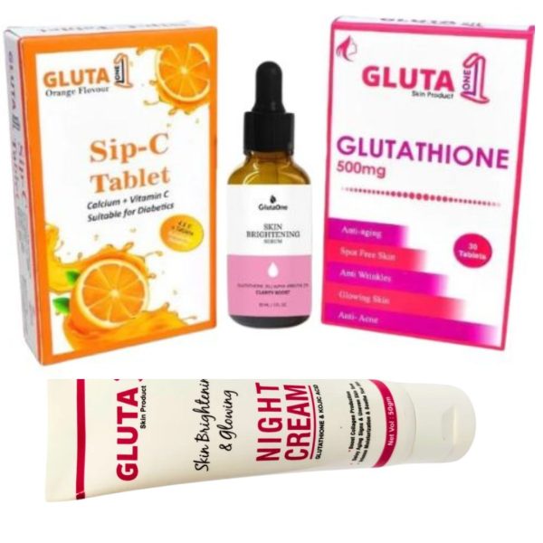 New Glutaone Package with Night Cream