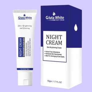 Gluta White Night Cream New Packing