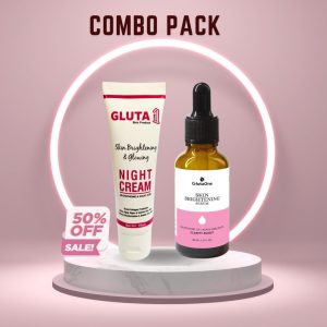 Serum With Night Cream Gluta One